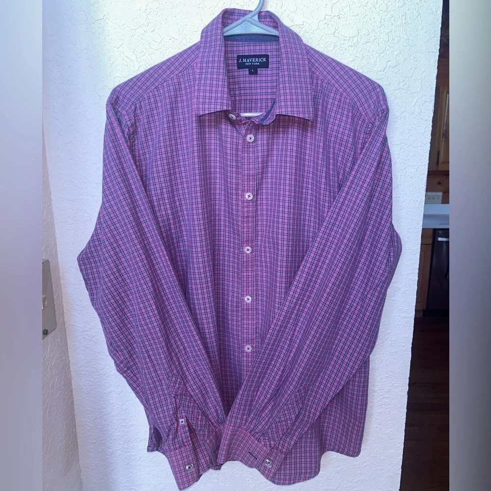 J. Maverick Button Down Shirt Size Large